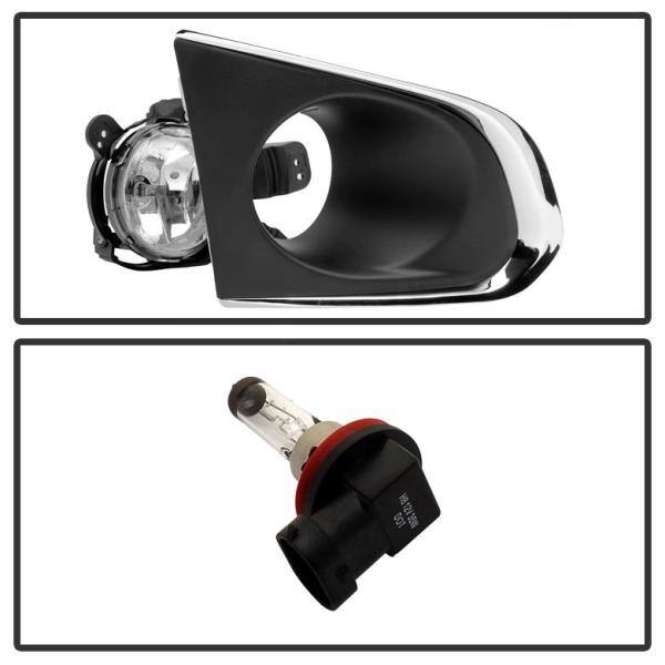 Spyder Auto Chevrolet Trax 2015-2016 OEM Fog Lights W/Cover and Switch - Clear - 9031595