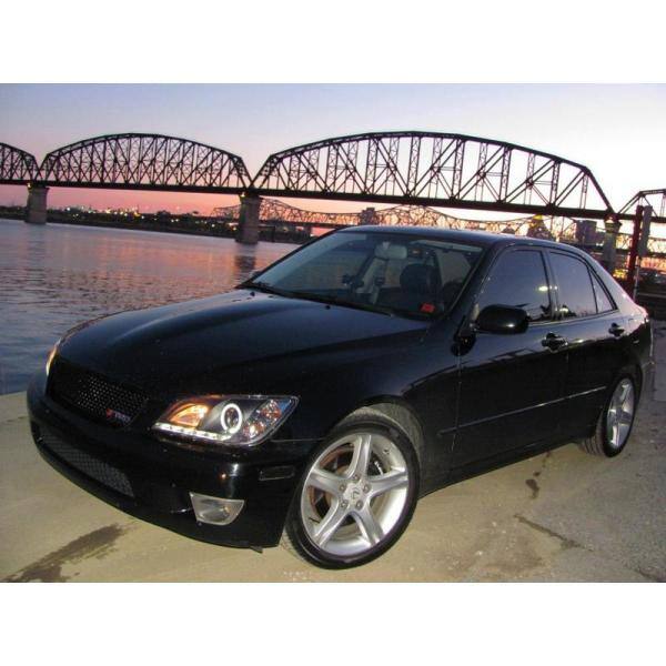 Spyder Auto Lexus IS300 01-05 Projector Headlights - Xenon/HID Model Only - LED Halo - DRL - Black - 5029898
