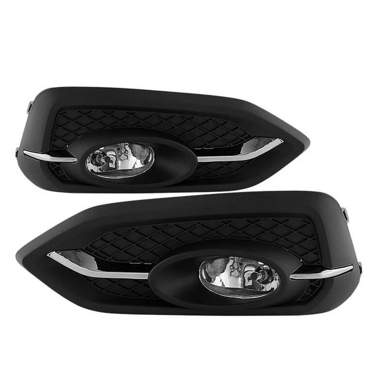 Spyder Auto Honda Civic 2014-2015 2Dr/Coupe OEM Fog Light W/Switch- Clear - 5080226