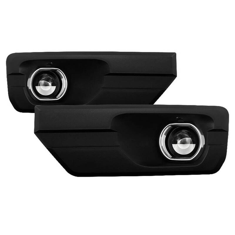 Spyder Auto GMC Acadia 2013-2015 OEM Fog Light W/Universal Switch- Clear - 5080318