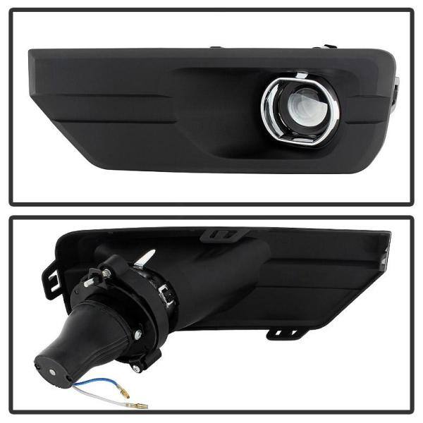 Spyder Auto GMC Acadia 2013-2015 OEM Fog Light W/Universal Switch- Clear - 5080318