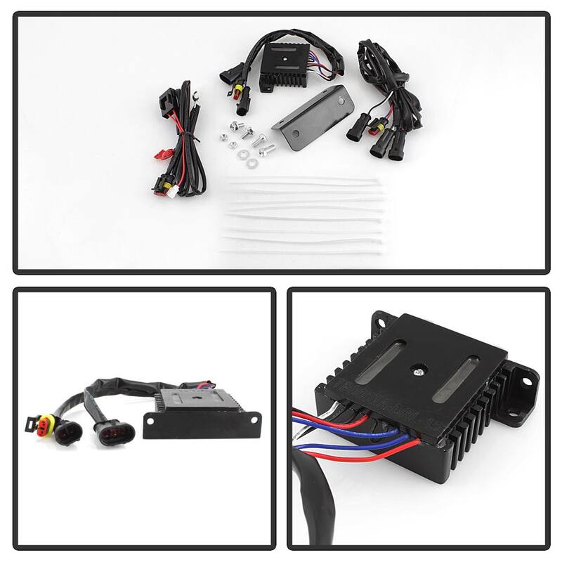 Spyder Auto Toyota Tundra 07-13 Daytime LED Running Lights ( XSP-X Model Look )wo/switch - Unpainted - 5077721