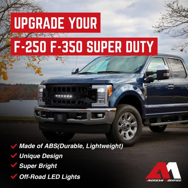 AMERICAN MODIFIED Armor Grille for 2017 to 2019 Ford F250/350 - AMFMFA00122