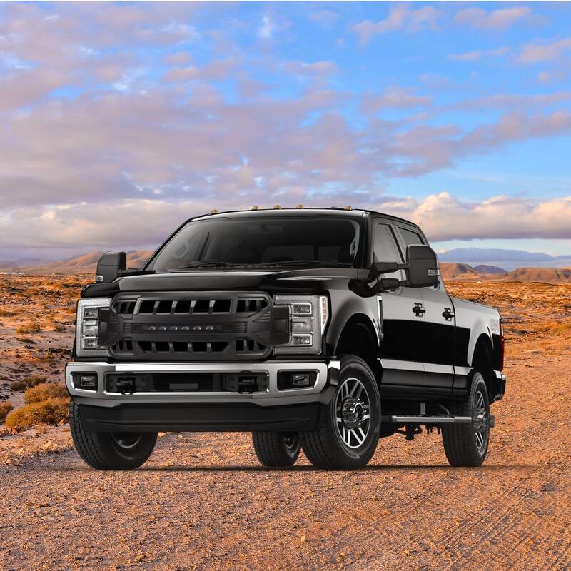 AMERICAN MODIFIED Armor Front Grille for 2017 to 2019 Ford F250/350 - AMFMFA00121