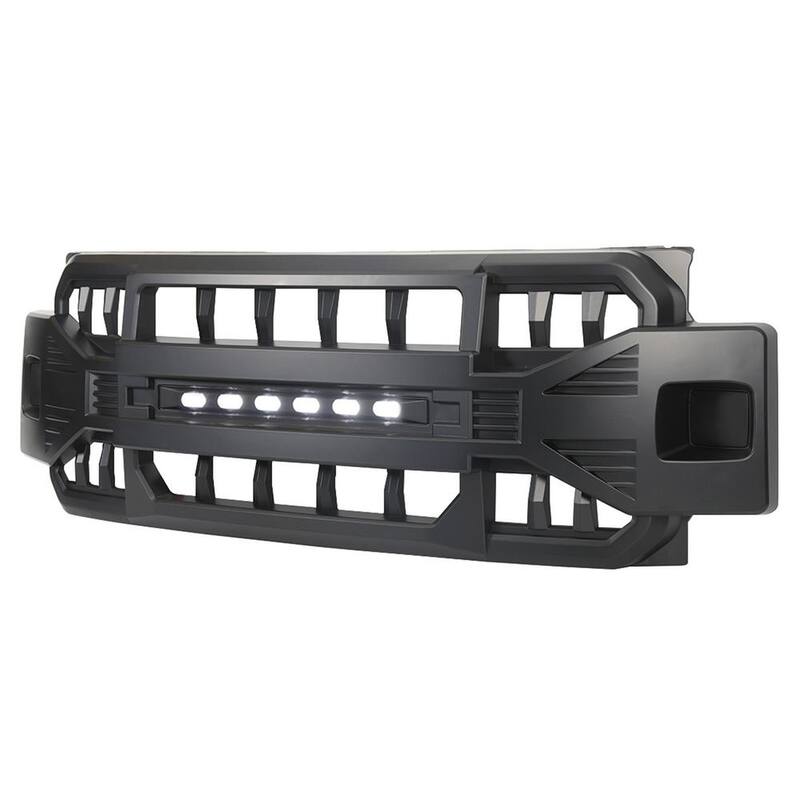 AMERICAN MODIFIED Armor Front Grille for 2017 to 2019 Ford F250/350 - AMFMFA00121