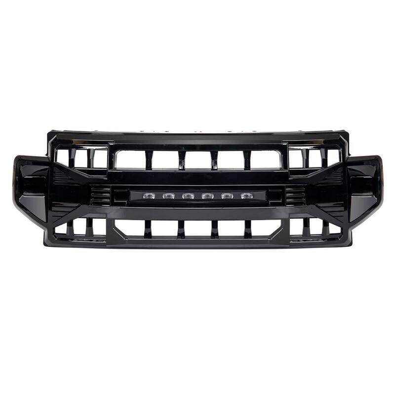 AMERICAN MODIFIED Armor Grille Compatible with 2020-2022 Ford F250/F350 - AMFMFA00120