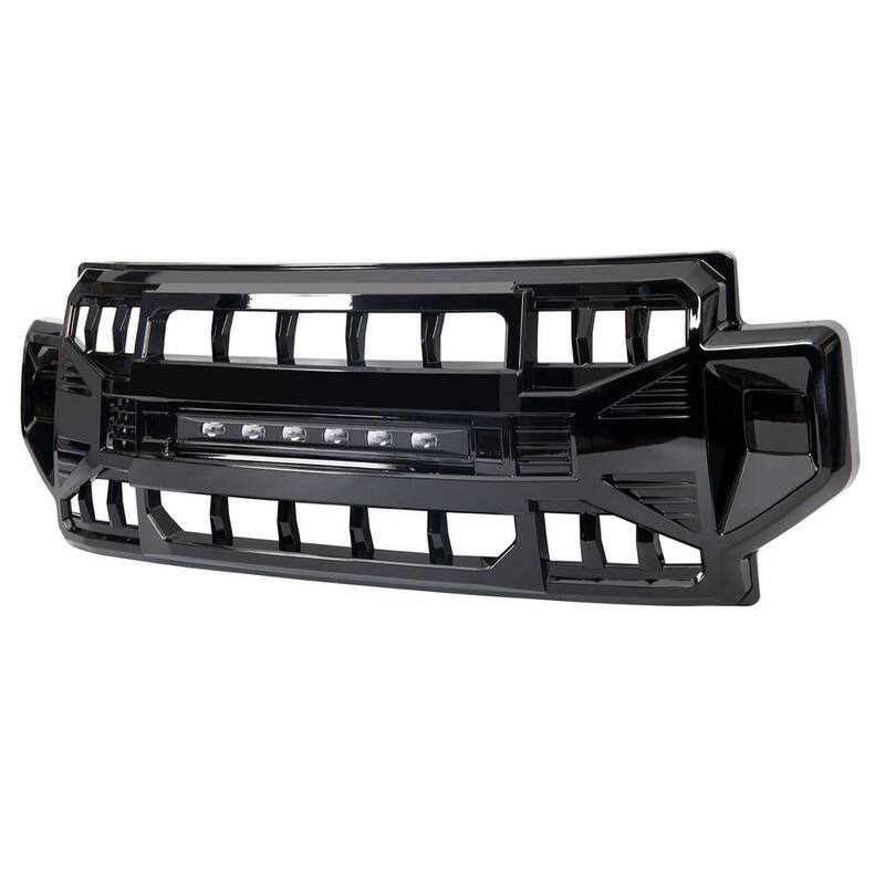 AMERICAN MODIFIED Armor Grille Compatible with 2020-2022 Ford F250/F350 - AMFMFA00120