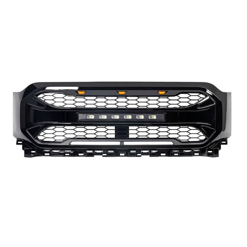 AMERICAN MODIFIED Armor Grille Compatible with 2021-2023 Ford F150 - AMFMAA00141