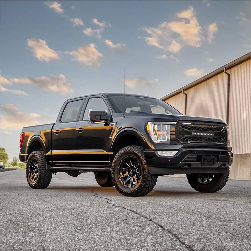 AMERICAN MODIFIED Armor Grille Compatible with 2021-2023 Ford F150 - AMFMAA00141