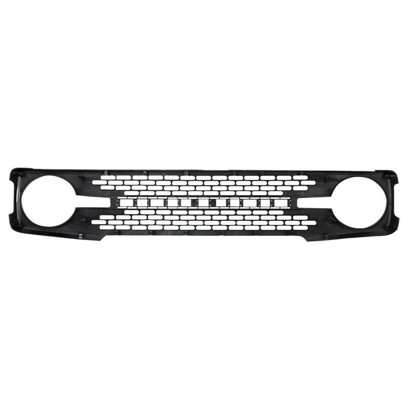 AMERICAN MODIFIED Armor Grille w/DIY Letters for 21-23 Ford Bronco - AMFMEA00111