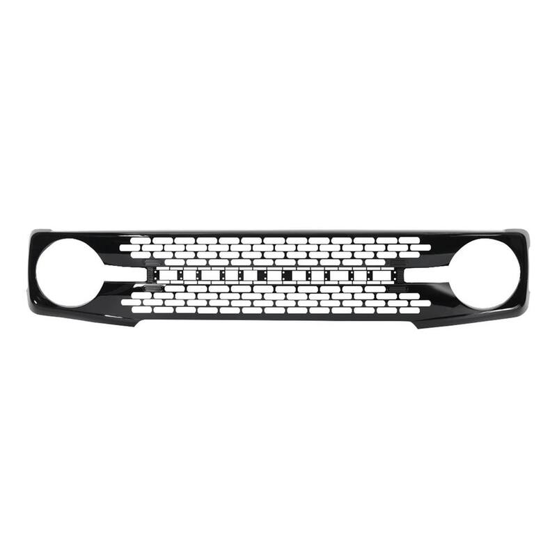 AMERICAN MODIFIED Armor Grille w/DIY Letters for 21-23 Ford Bronco - AMFMEA00111