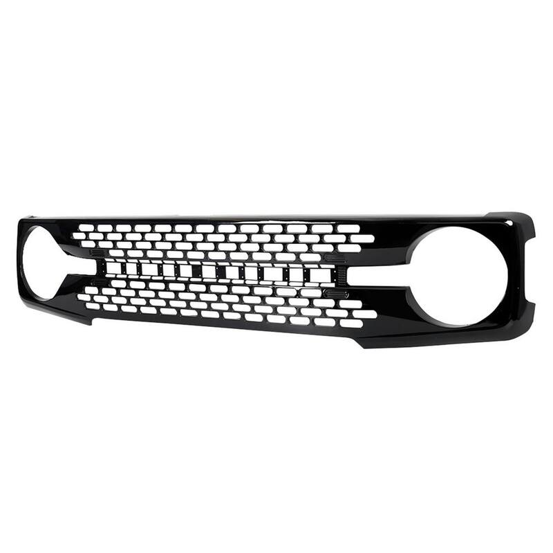 AMERICAN MODIFIED Armor Grille w/DIY Letters for 21-23 Ford Bronco - AMFMEA00111