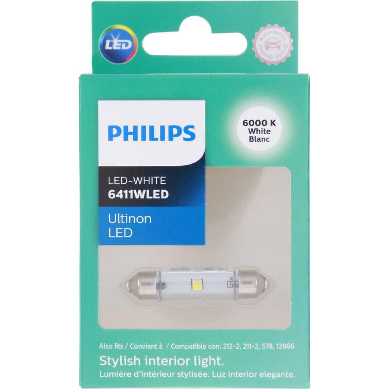 Philips Ultinon LED 6411WLED white LED interior bulb - 6411WLED