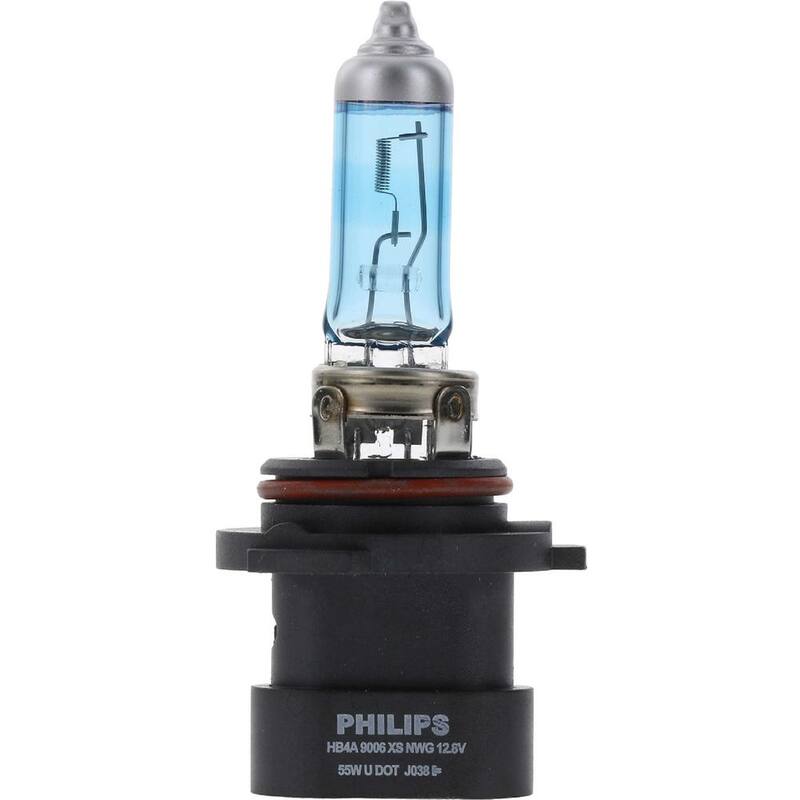 Philips CrystalVision Platinum 9006XS White Headlight/Fog Light (2-Pack) - 9006XSCVPS2