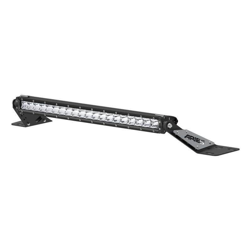Aries Jeep TJ Hood Light and Brackets - 1501302