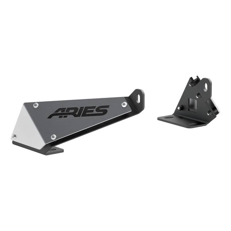 Aries Jeep JK Hood Light Mounting Brackets - 15912