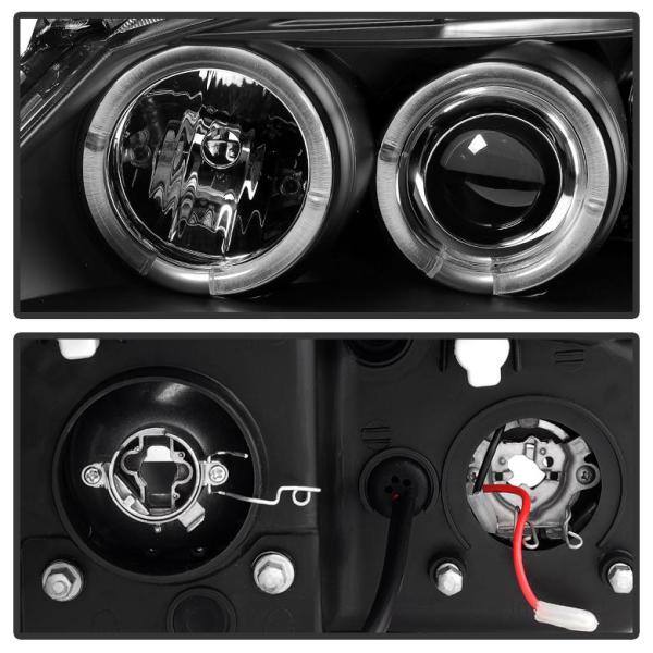 Spyder Auto Pontiac G6 2/4DR 05-08 Projector Headlights - LED Halo - LED ( Replaceable LEDs ) - Black - 5011596