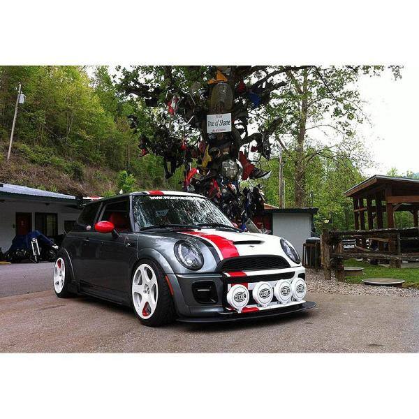 Spyder Auto Mini Cooper 02-06 Projector Headlights - DRL - Black - High H1 (Included) - Low H1 (Included) - 5011336