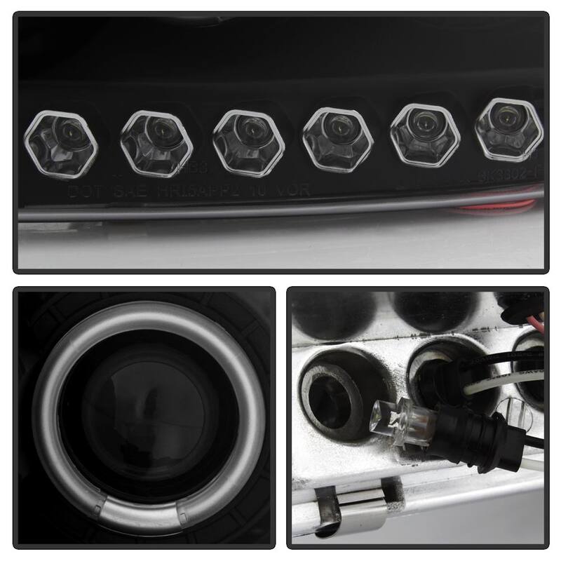 Spyder Auto Ford F150 97-03 / Expedition 97-02 1PC Projector Headlights - CCFL Halo - LED - Black - 5010292