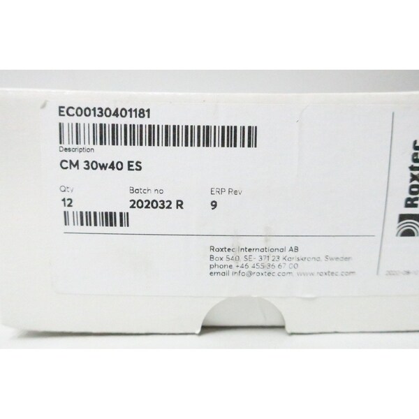 Roxtec CM 30W40 ES MODULE ENCLOSURE PARTS AND ACCESSORY, 12PK - EC00130401181