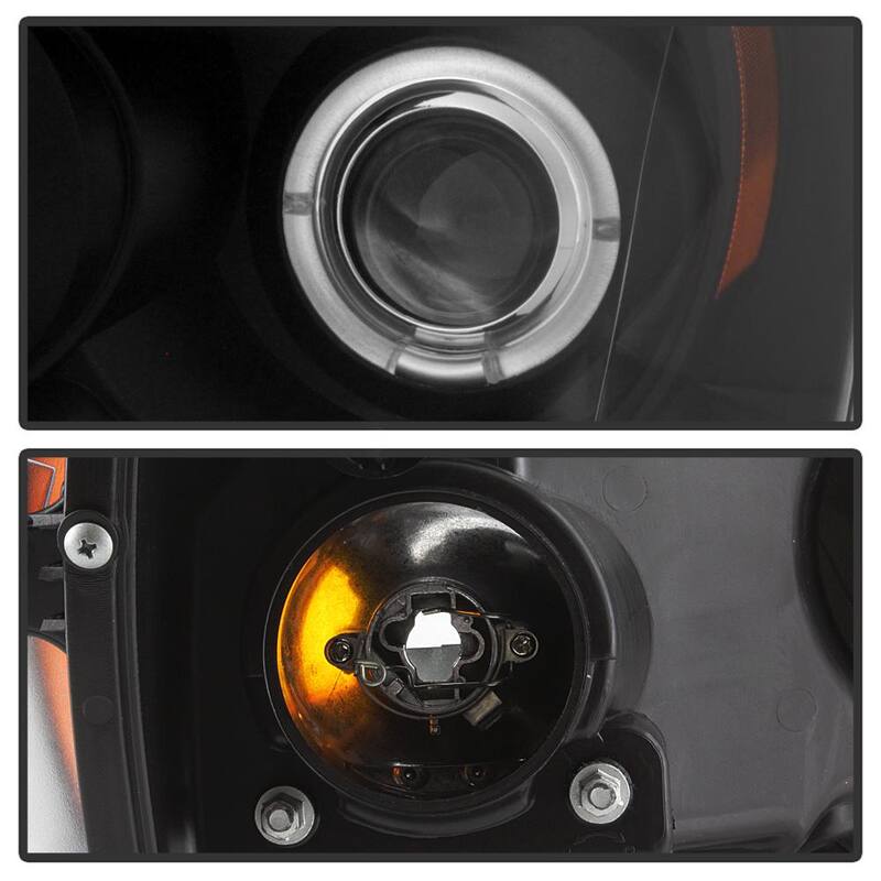 Spyder Auto Dodge Ram 1500 06-08 / Ram 2500/3500 06-09 Projector Headlights - LED Halo - LED ( Replaceable LEDs ) - Black - 5010001