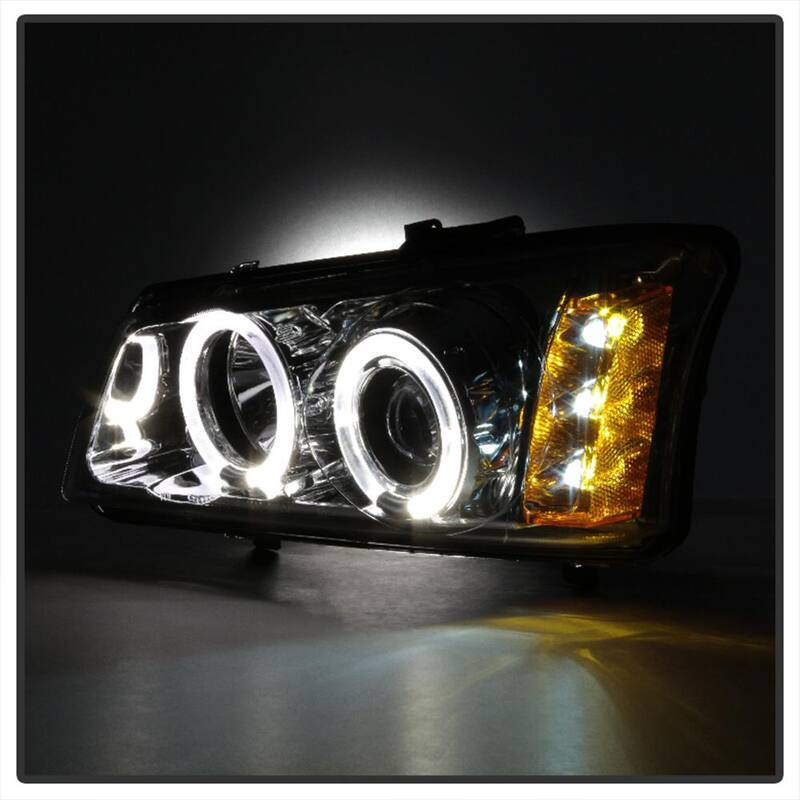 Spyder Auto Chevy Silverado 1500/2500/3500 03-06 / Chevy Silverado 1500HD 03-07 - Amber Reflector - Chrome - Hi - 5009463
