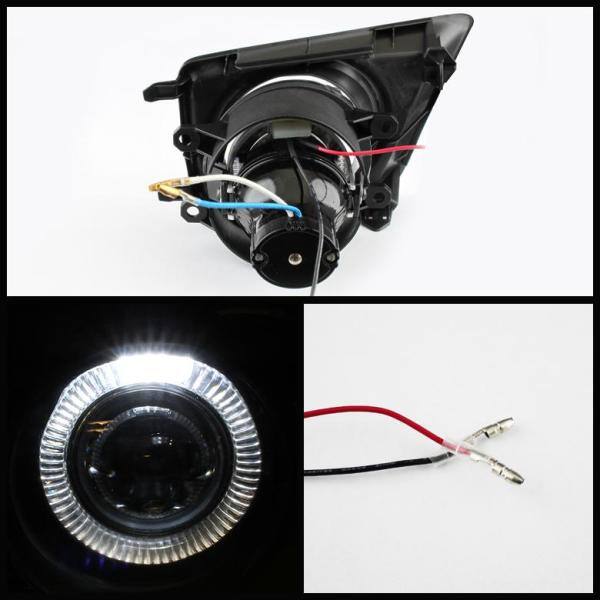 Spyder Auto Toyota Tacoma 2012-2015 Halo Projector Fog Lights w/Switch - Clear - 5075130