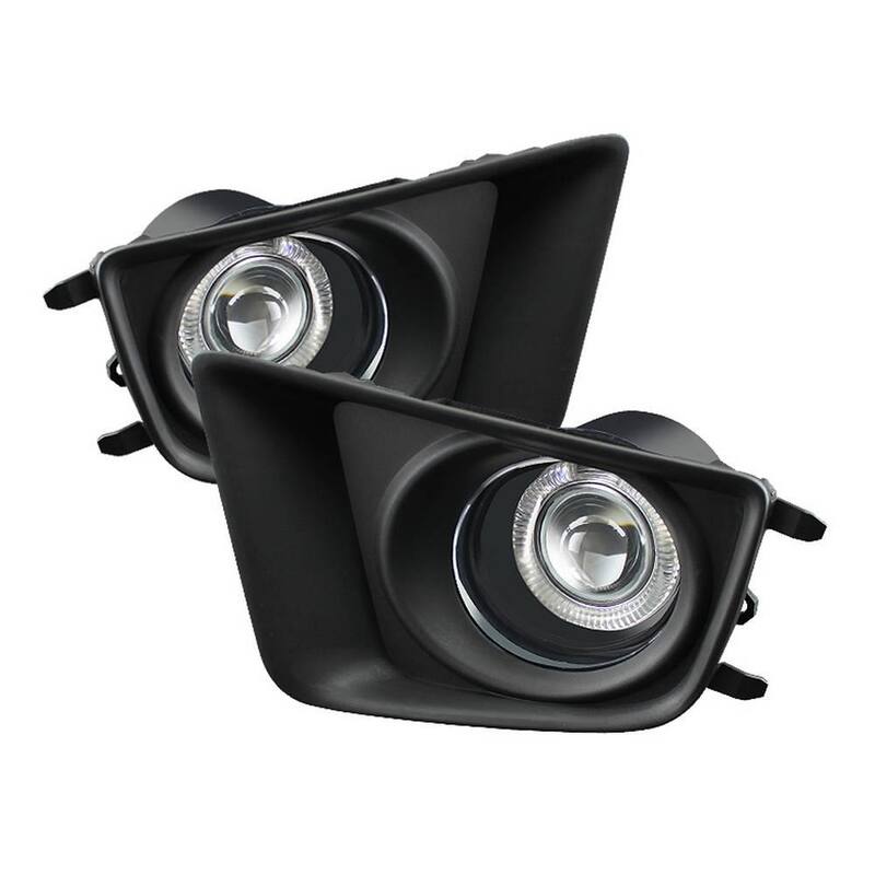 Spyder Auto Toyota Tacoma 2012-2015 Halo Projector Fog Lights w/Switch - Clear - 5075130