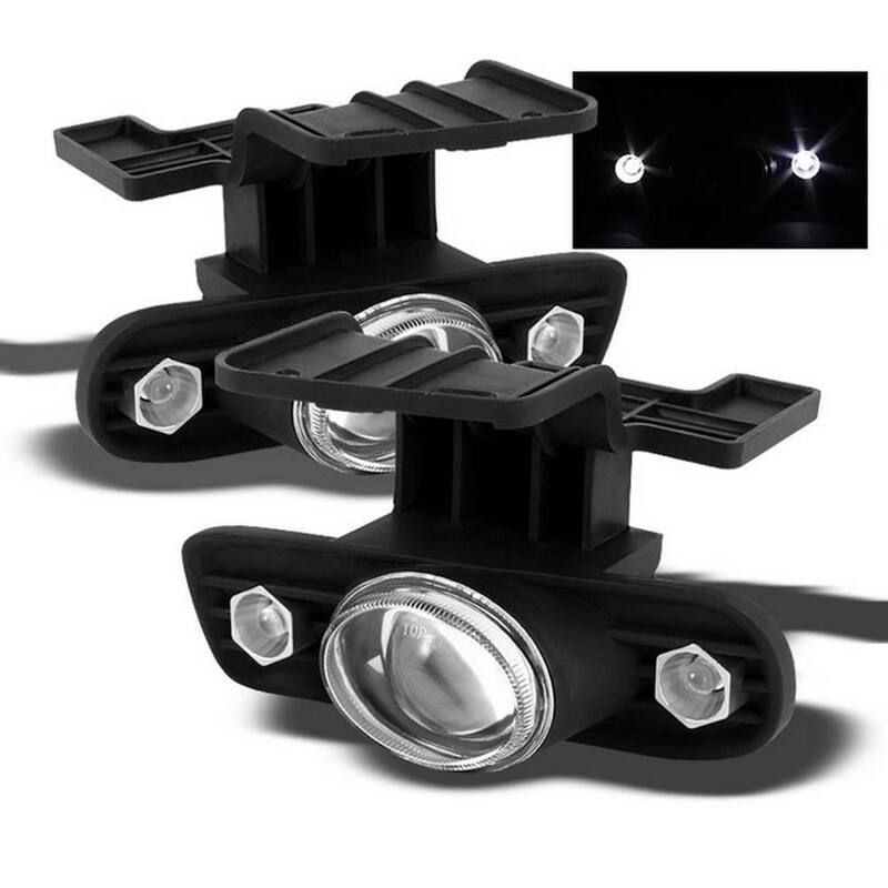 Spyder Auto Chevy Silverado 99-02 / Chevy Suburban 00-06 Projector Fog Lights w/Switch - Clear - 5015822