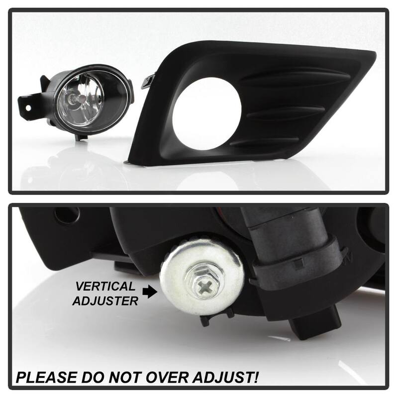 Spyder Auto Nissan Altima 2016-2017 Sedan OEM Fog Lights w/Switch - Clear - 5084958