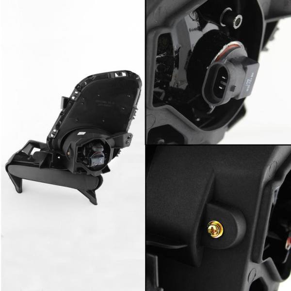 Spyder Auto Mazda 3 2012-2013 4Dr/5Dr OEM Fog Lights w/Switch - Yellow - 5076137