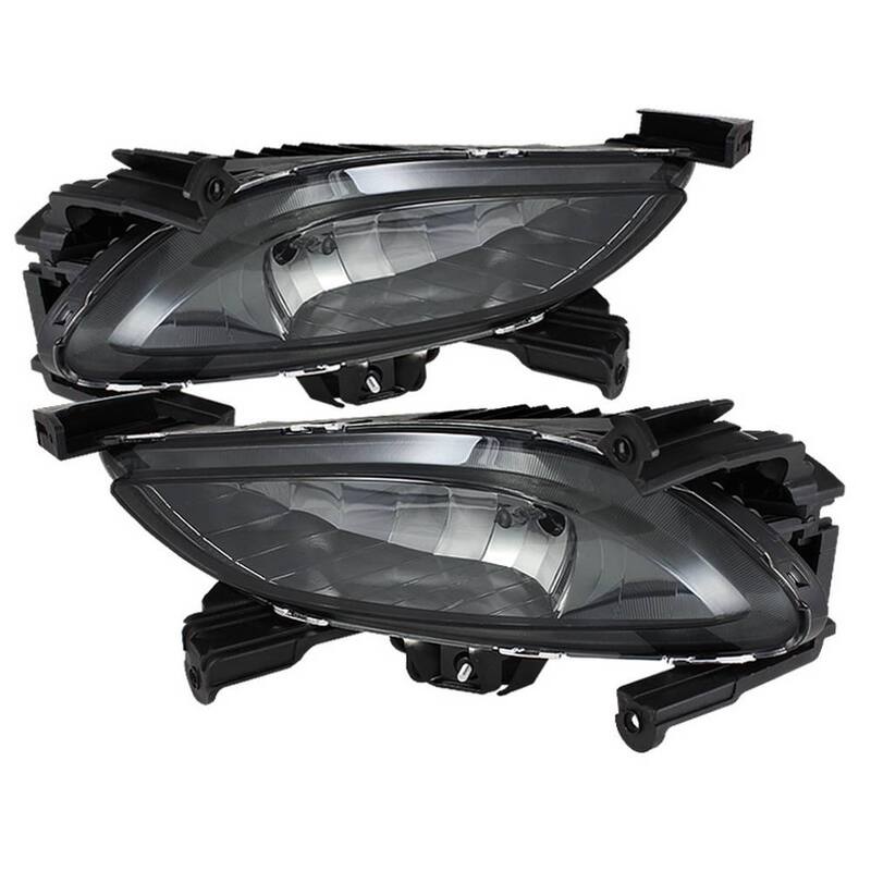 Spyder Auto Hyundai Sonata 2011-2012 OE Style Fog Lights W/Switch - Smoke - 5071675