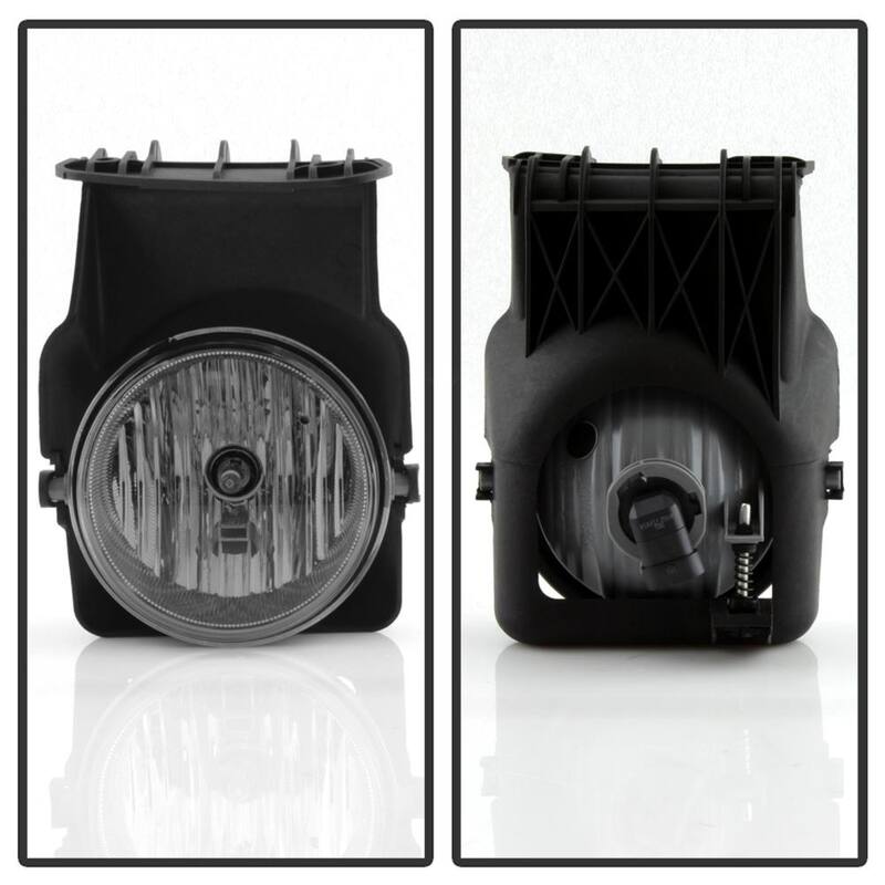 Spyder Auto GMC Sierra 1500/2500/3500 03-06 / Sierra 1500HD/2500HD 03-06 OEM Fog Lights wo/switch - Smoke - 5038388