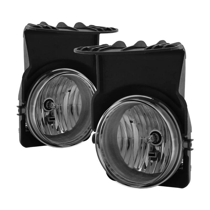 Spyder Auto GMC Sierra 1500/2500/3500 03-06 / Sierra 1500HD/2500HD 03-06 OEM Fog Lights wo/switch - Smoke - 5038388