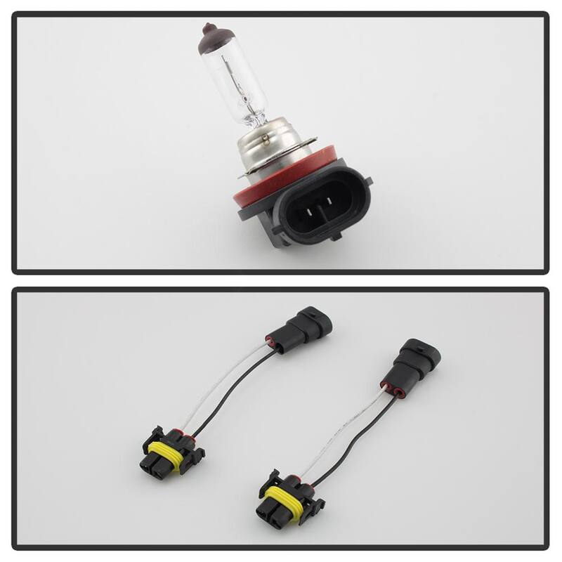 Spyder Auto Acura TL 02-03 OEM Fog Lights wo/Switch - Yellow - 5071644