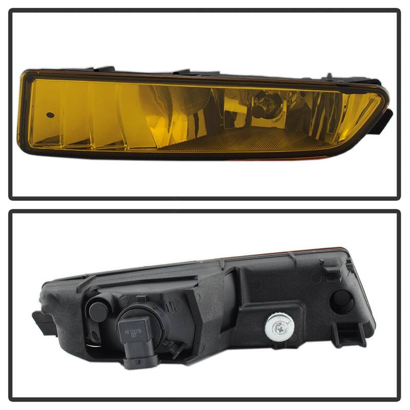 Spyder Auto Acura TL 02-03 OEM Fog Lights wo/Switch - Yellow - 5071644