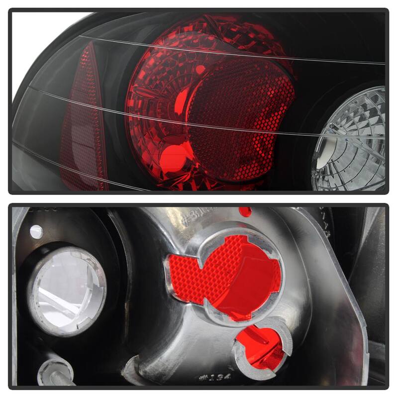 Spyder Auto Toyota Corolla 98-02 Euro Style Tail Lights - Black - 5007476