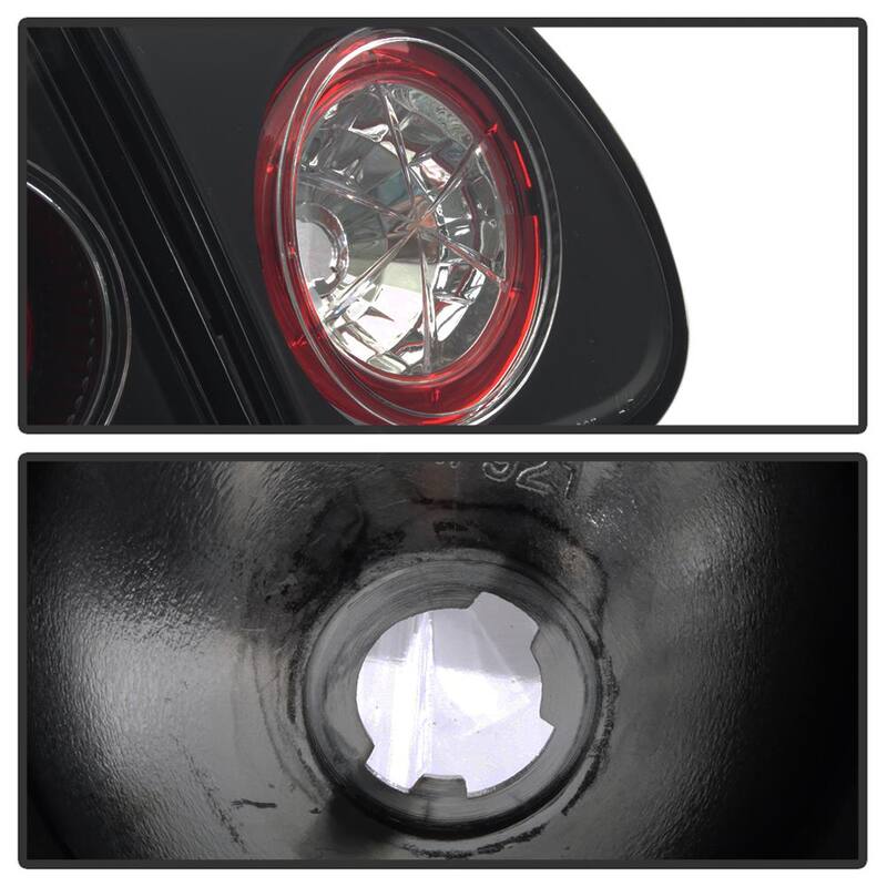 Spyder Auto Toyota Corolla 03-08 Euro Style Tail Lights - Black - 5007339