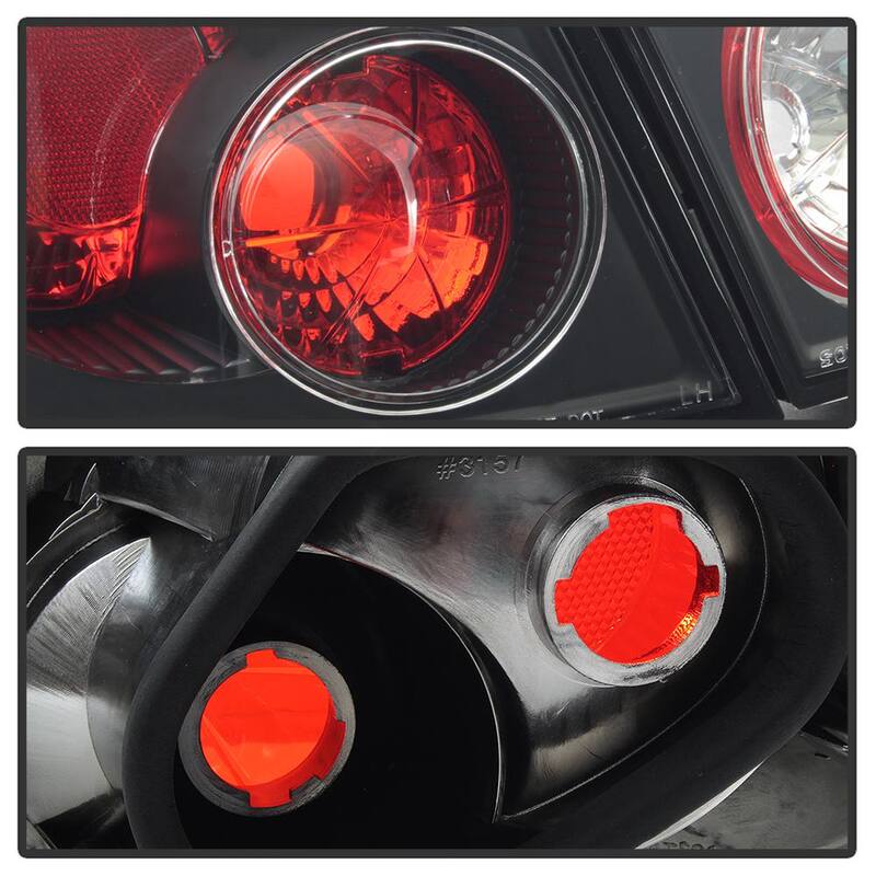 Spyder Auto Toyota Corolla 03-08 Euro Style Tail Lights - Black - 5007339