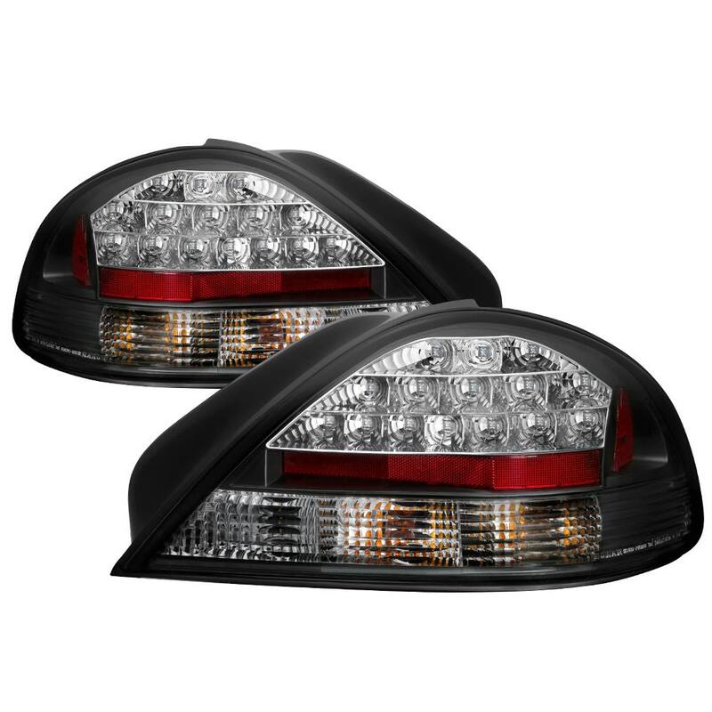 Spyder Auto Pontiac Grand AM 99-05 LED Tail Lights - Black - 5007117