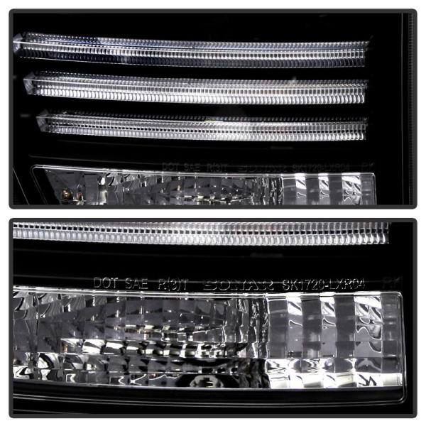Spyder Auto Lexus RX330 / RX350 04-09 LED Tail Lights - Black - 5080837