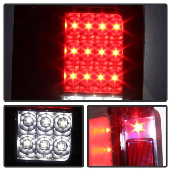 Spyder Auto Jeep Wrangler (JK JKU) 07-18 LED Tail Lights - Black Smoke - 5079978