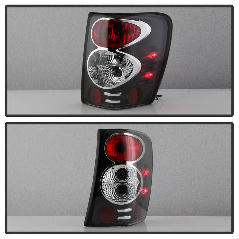 Spyder Auto Jeep Grand Cherokee 99-04 Euro Style Tail Lights - Black - 5005625