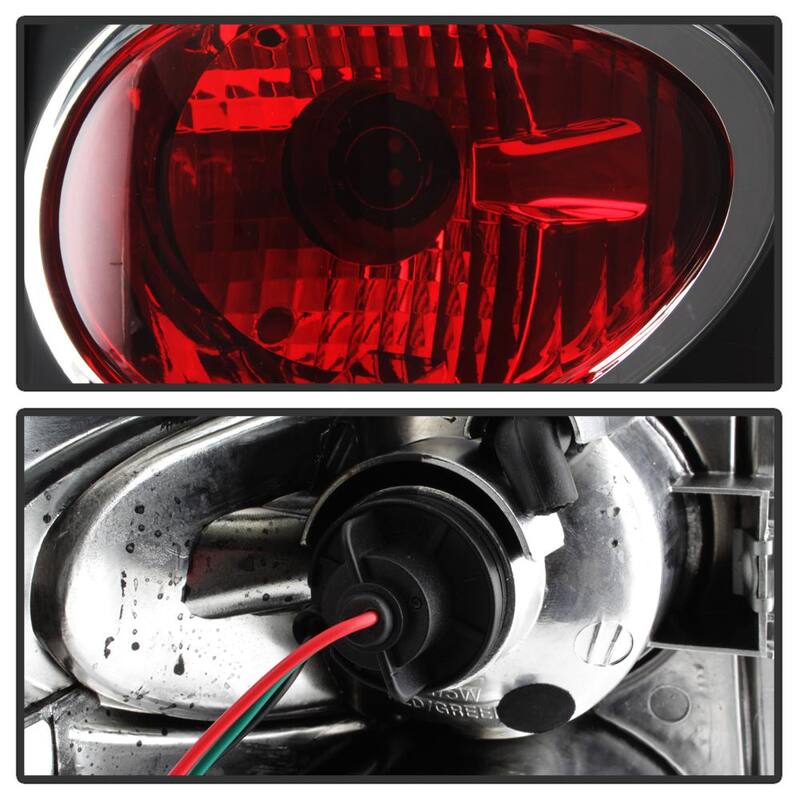 Spyder Auto Jeep Grand Cherokee 99-04 Euro Style Tail Lights - Black - 5005625