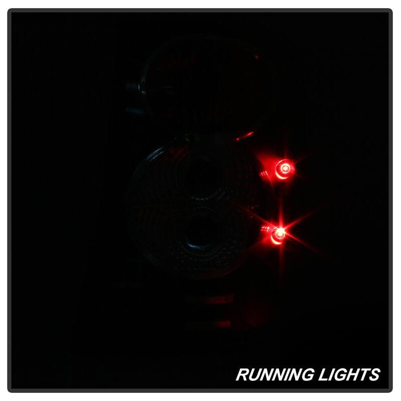 Spyder Auto Jeep Grand Cherokee 99-04 Euro Style Tail Lights - Black - 5005625