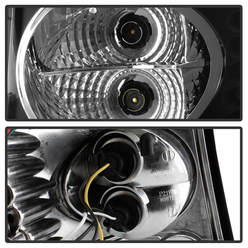 Spyder Auto Jeep Grand Cherokee 99-04 Euro Style Tail Lights - Black - 5005625