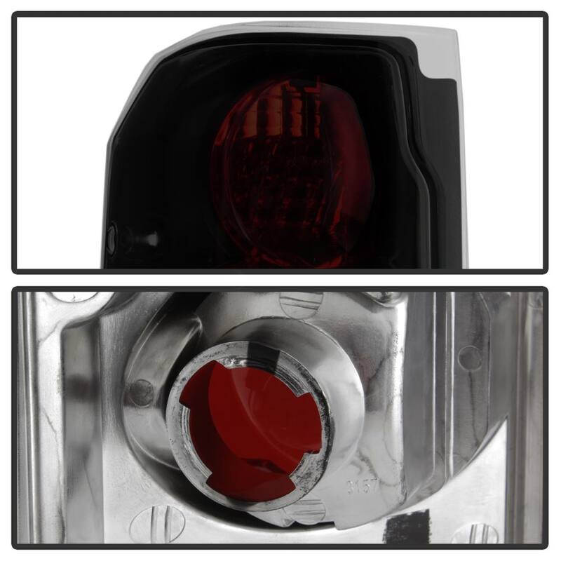 Spyder Auto Ford F150 87-96 / Ford Bronco 88-96 Euro Style Tail Lights - Black Smoke - 5078155