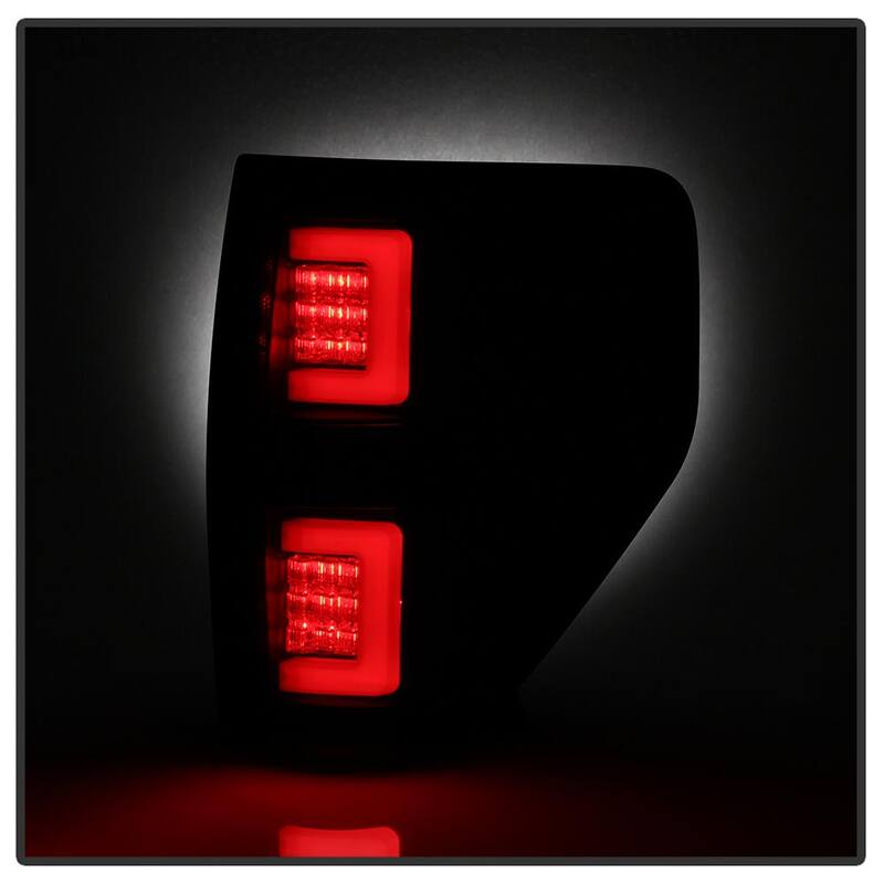 Spyder Auto Ford F150 09-14 Version 2 Light Bar LED Tail Lights - Black Smoke - 5084217