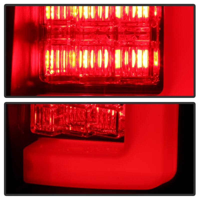 Spyder Auto Ford F150 09-14 Version 2 Light Bar LED Tail Lights - Black Smoke - 5084217