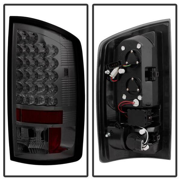 Spyder Auto Dodge Ram 07-08 1500 / Ram 07-09 2500/3500 LED Tail Lights - Smoke - 5002655